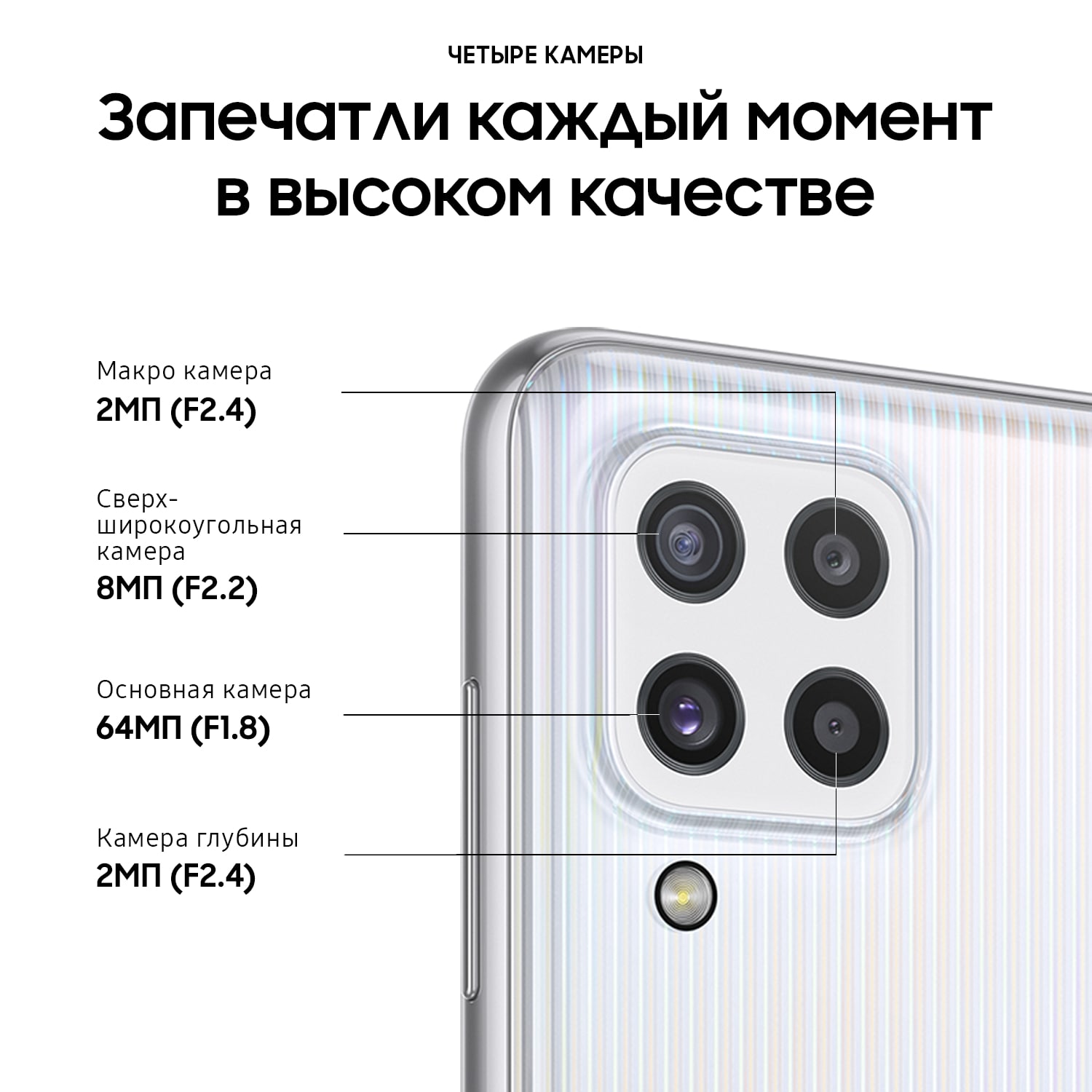 Samsung Galaxy M32 128GB White