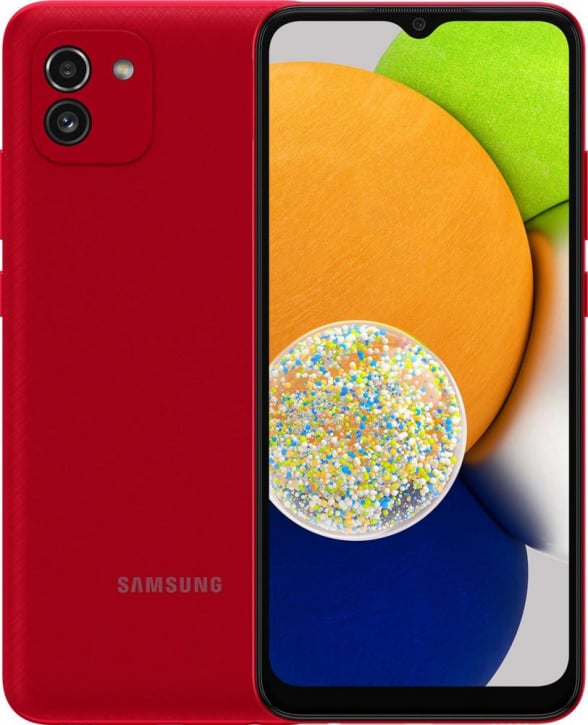 Samsung Galaxy A03 64GB_hor Red