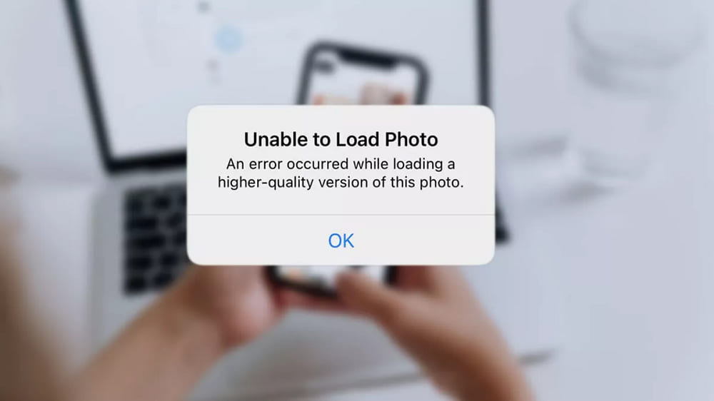Ошибка загрузки фото на Iphone
